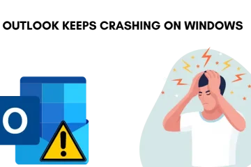 Outlook keeps crashing on windows