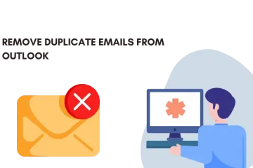 remove duplicate -emails from outlook