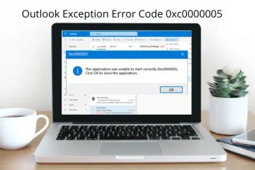 Outlook Exception Error Code 0xc0000005