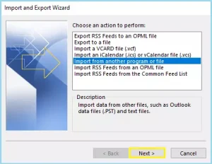 import multiple pst files into outlook