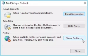 outlook updating inbox stuck